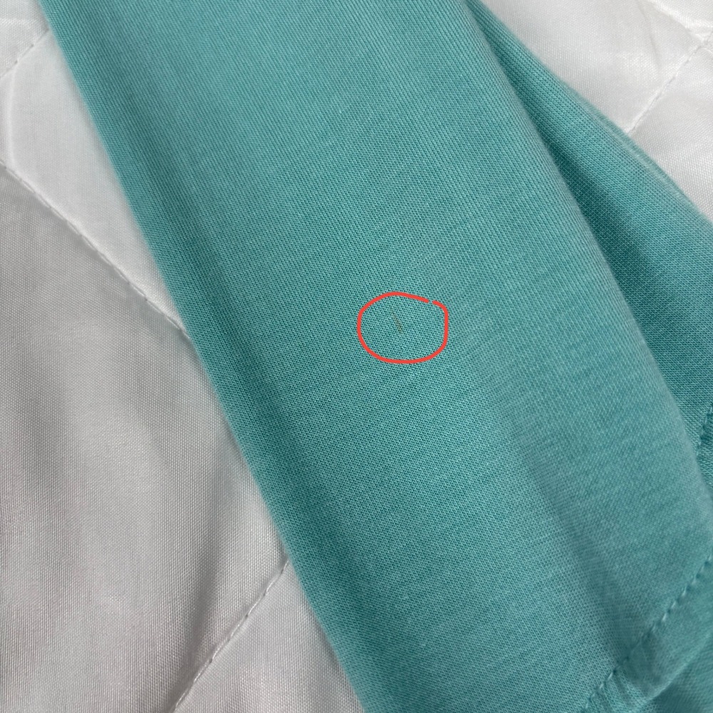 PrAna Asymmetrical‎ Tunic Top Womens M Teal Open Back Long Sleeve - Picture 6 of 11